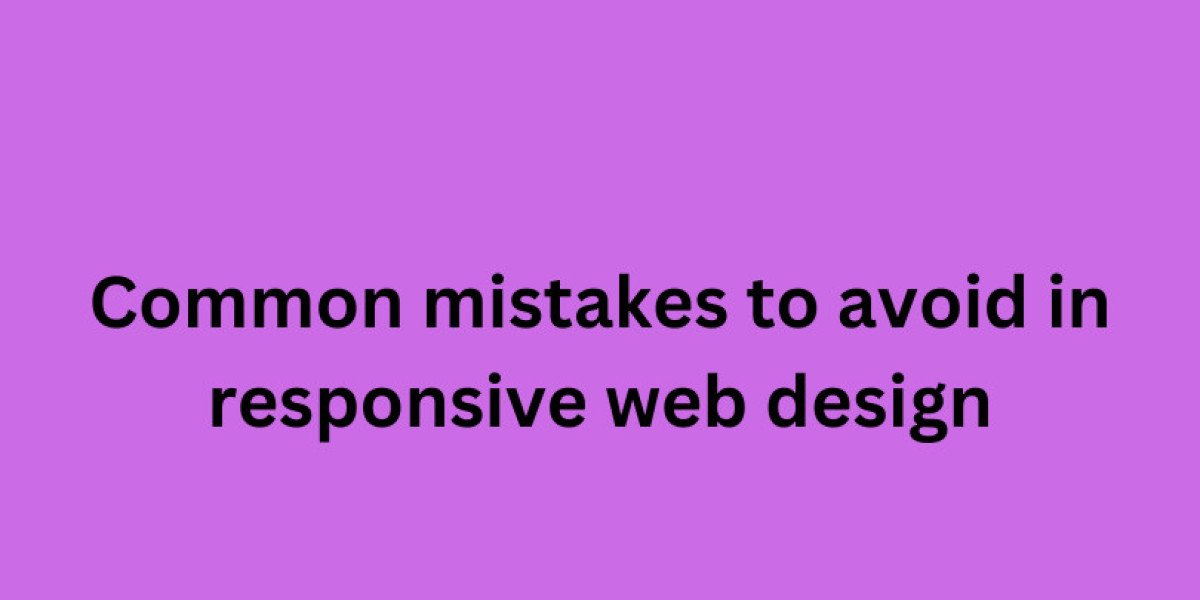 Common mistakes to avoid in responsive web design