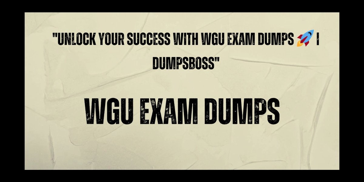 DumpsBoss WGU Exam Dumps Get Ready to Ace Your Exam