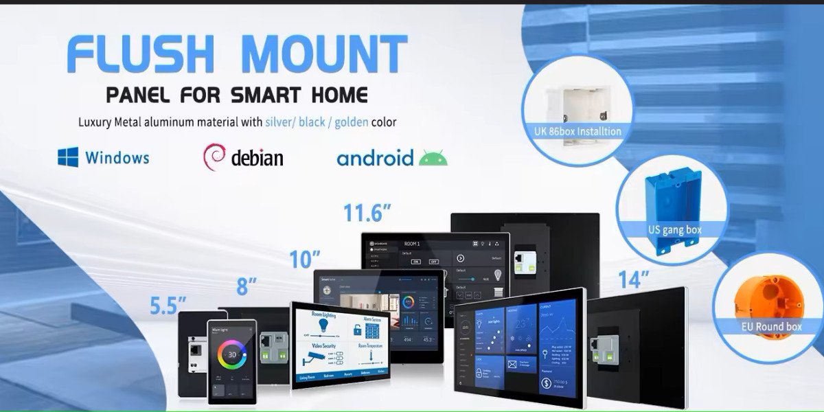 Maximizing Your Smart Home Control with the YC-SM08P 8”Touch Control Panel