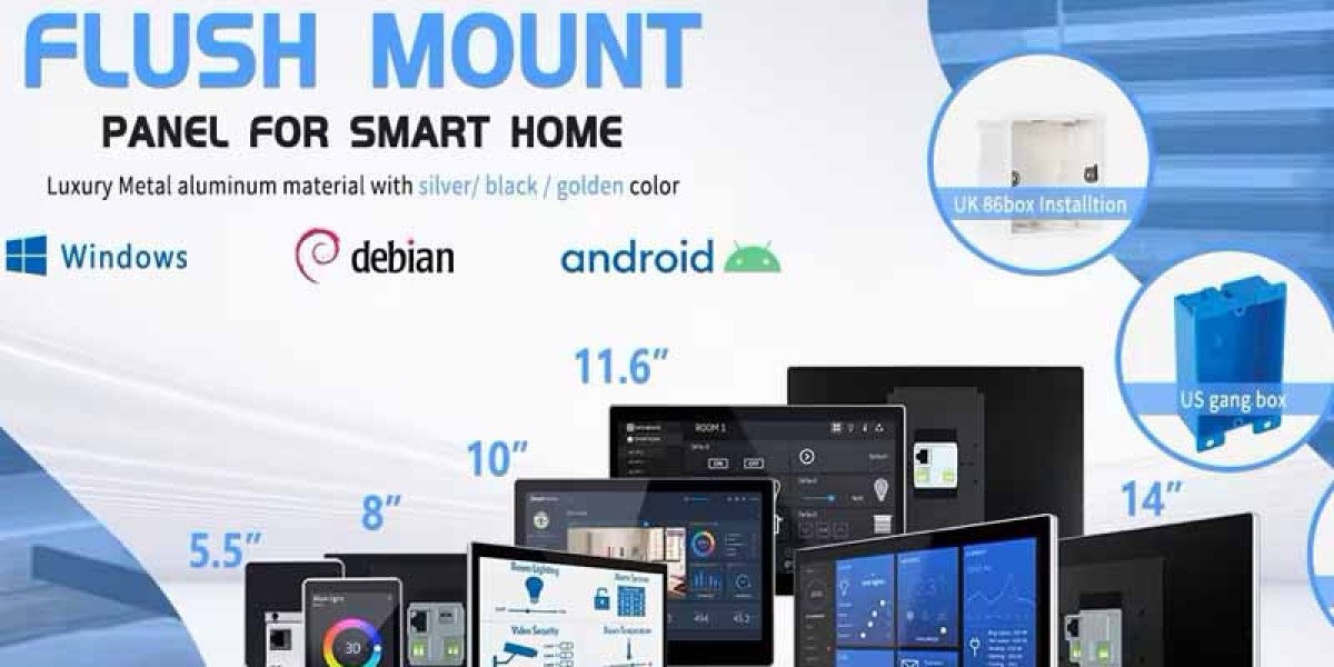 Transform Your Space with the YC-SM08P 8” Android Smart Home Control Panel