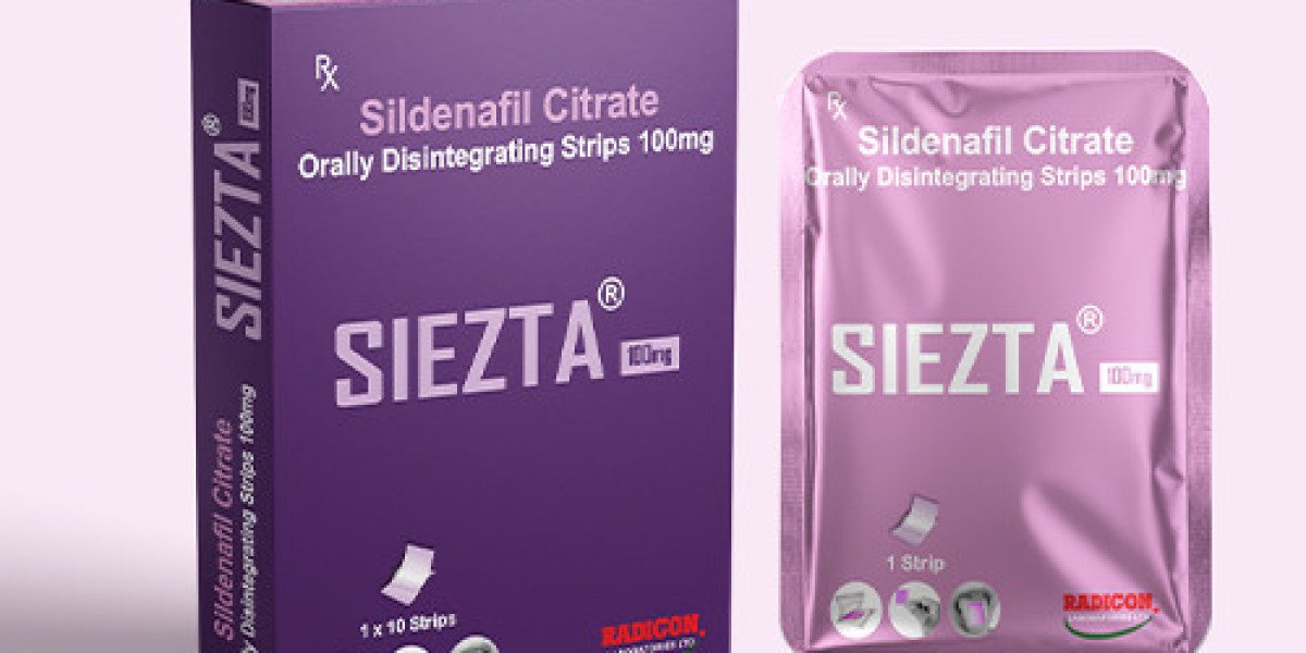 Benefits of Using Sildenafil 100mg Oral Strips for Fast Relief
