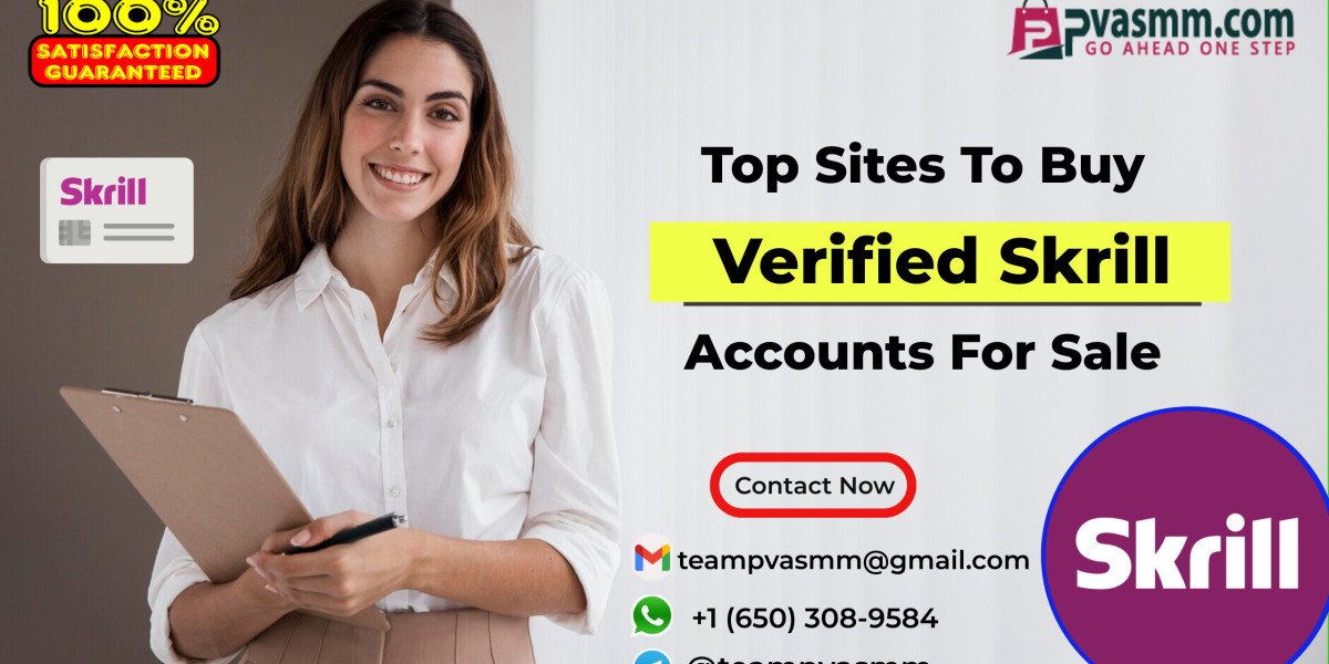 Top 10 Sites to Buy Verified Skrill Accounts (Personal & Business)