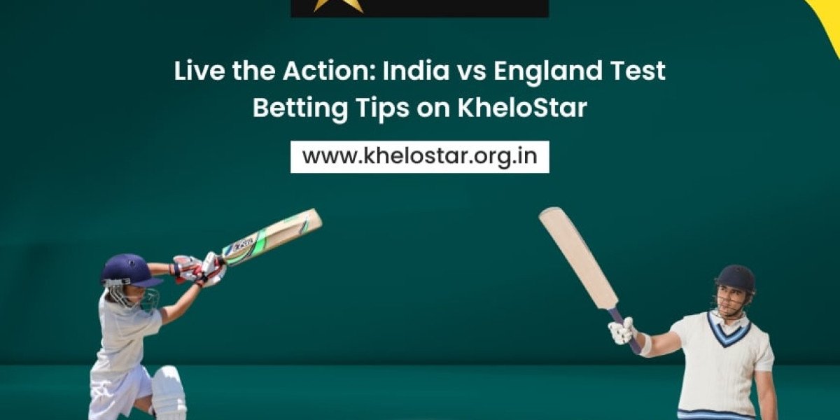 Live the Action: India vs England Test Betting Tips on KheloStar