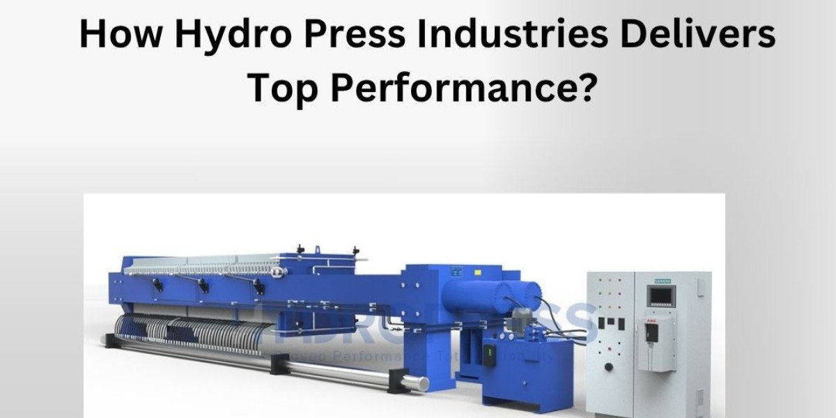 Membrane Filter Press Manufacturer – How Hydro Press Industries Delivers Top Performance?